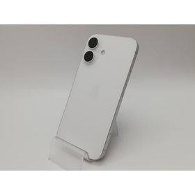 【中古】Apple 国内版 【SIMフリー】 iPhone 16 128GB ホワイト MYDR3J/A【府中ル・シーニュ】保証期間１ヶ月【ランクC】