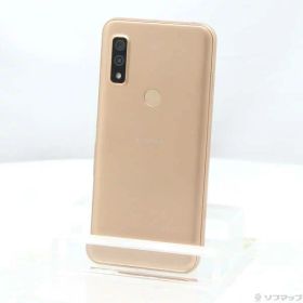 【中古】FUJITSU(富士通） arrows We 64GB ローズゴールド FCG01 au SIMフリー 【276-ud】