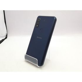 【中古】Fujitsu docomo 【SIMフリー】 arrows We ネイビー 4GB 64GB F-51B【立川フロム中武】保証期間１ヶ月【ランクB】