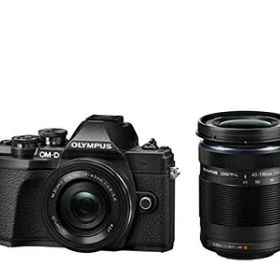【中古】 OLYMPUS ミラーレス一眼カメラ OM-D E-M10 MarkIII EZダブルズームキット ブラック
