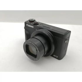 【中古】Canon PowerShot G7 X Mark III (BK) ブラック【新宿2】保証期間1ヶ月【ランクB】