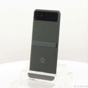 【中古】Motorola(モトローラ) motorola razr 40s 256GB セージグリーン A303MO Softbank SIMフリー 【251-ud】