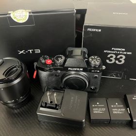 FUJIFILM X-T3 本体 FUJINON XF33mmF1.4