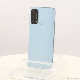 (中古)ワイモバイル OPPO Reno5 A 128GB アイスブルー A101OP Y!mobile SIMフリー(276-ud)