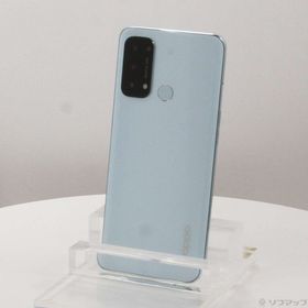 (中古)ワイモバイル Reno5 A 128GB アイスブルー A103OP Y!mobile SIMフリー(377-ud)