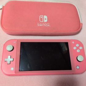 Nintendo Switch Lite ピンク 本体 ケースとソフト付き