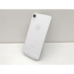 【中古】Apple docomo 【SIMロック解除済み】 iPhone XR 64GB ホワイト MT032J/A【仙台イービーンズ】保証期間1ヶ月【ランクC】