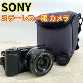 【中古】SONY ミラーレス一眼 NEX-3N パワーズームレンズキット E PZ 16-50mm F3.5-5.6 OSS付属 ブラック NEX-3NL B