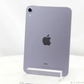 ソフマップ 〔中古品〕 iPad mini 第6世代 256GB パープル MK7X3J／A Wi-Fi【352】