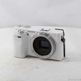 SONY α6000 ILCE-6000 ボディ ホワイト