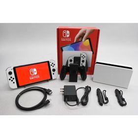 [中古]Nintendo Switch (有機ELモデル) ホワイト HEG-S-KAAAA