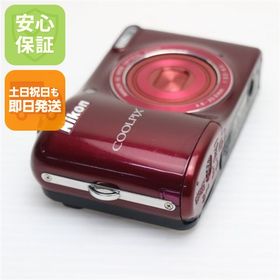 中古 COOLPIX L32 レッド 中古本体 即日発送 コンデジ Nikon 本体