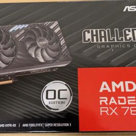 【動作確認済】ASRock AMD Radeon RX 7800 XT