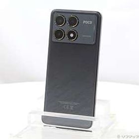 POCO F6 Pro 256GB ブラック MZB0HEJJP SIMフリー ［6.67インチ有機EL／Snapdragon 8 Gen 2 Mobile Platform／RAM:12GB／ナノS