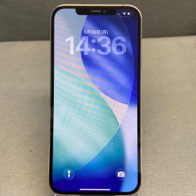 美品 国内版 SIMフリー iPhone12 Pro Max 128GB ゴールド色