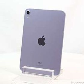 〔中古品〕 iPad mini 第6世代 64GB パープル MK7R3J／A Wi-Fi ［8.3インチ液晶／A15-Bionic］〔中古品〕 iPad mini 第6世代 64GB パープル MK7R3J／A Wi-Fi ［8.3インチ液晶／A15-Bionic］