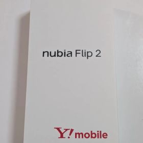 新品未使用 SIMフリー nubia Flip 2 A404ZT ホワイト