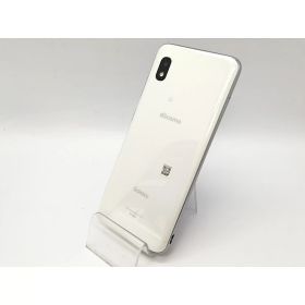 【中古】SAMSUNG docomo 【SIMロック解除済み】 Galaxy A21 ホワイト 3GB 64GB SC-42A【アリオ倉敷】保証期間1ヶ月【ランクC】