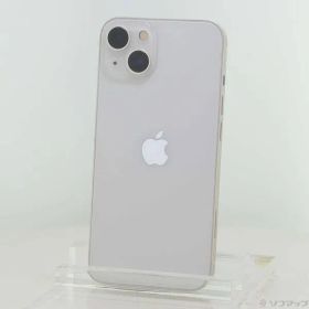 ソフマップ 〔中古品〕 iPhone13 128GB スターライト MLND3J／A SIMフリー【196】