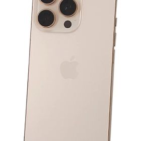 【Apple】アップル『iPhone 16 Pro / 6.3inch / A18Pro / 256GB / SIMフリー / デザートチタニウム』MYN23J/A 2024年9月発売 スマートフォン 1週間保証【中古】