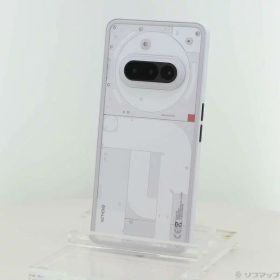【中古】Nothing Phone (3a) 128GB ホワイト A10400155 SIMフリー 【269-ud】