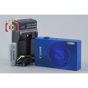 【中古】Canon キヤノン IXY 3 ブルー コンパクトデジタルカメラ