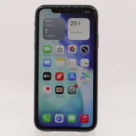 【トーカイモバイル】SIMフリー iPhone11 64GB ブラック バッテリー状態75%