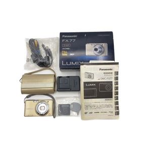 Panasonic◆デジタルカメラ LUMIX DMC-FX77-N [レオパードゴールド]//