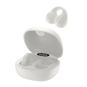 GREEN HOUSE｜グリーンハウス オープンイヤーワイヤレスイヤホン イヤーカフタイプ ホワイト GH-OWSB-WH [ワイヤレス(左右分離) /Bluetooth対応]