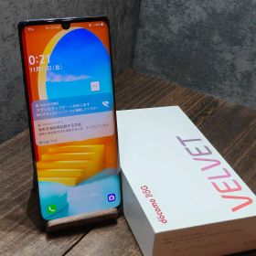 美品 LG VELVET L-52A SIMフリー スマホ