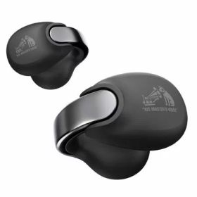 JVCケンウッド Victor HA-NP1T-B ワイヤレスイヤホン Bluetooth Ver.5.3 オープンイヤー イヤーカフ アプリ対応 マルチポイント 合計24時間再生 マイク付き 小型 軽量 防水 音アクセ コールブラック