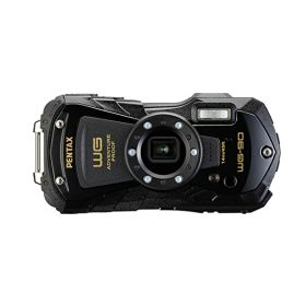 PENTAX WG-90 [ブラック] コンパクトデジタルカメラ 防水 防塵 耐衝撃 タフ 現場