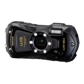 リコー コンパクトデジタルカメラ PENTAX WG-90-BK ブラック ペンタックス 本格防水 耐衝撃 防塵 耐寒 タフネスボディ 広角 望遠 光学5倍ズーム 高画質 接写 マクロ撮影【送料無料】【KK9N0D18P】