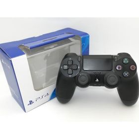 【中古】SONY ワイヤレスコントローラー(DUALSHOCK 4) CUH-ZCT2J [ジェット・ブラック]【中野】保証期間１週間【ランクC】