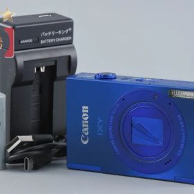 【中古】Canon キヤノン IXY 3 ブルー コンパクトデジタルカメラ