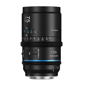 SIRUI Astra 75mm 1.33X T1.8フルフレーム アナモルフィック シネレンズ オートフォーカス フルサイズ対応 Lマウント LUMIX DCシリーズ・SIGMA fp/fp L・Leica SL ブルーフレア(AST-75-LB)