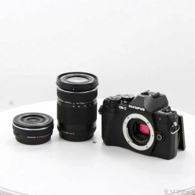 【中古】OLYMPUS(オリンパス) OM-D E-M10 Mark III EZダブルズームキット ブラック 【348-ud】