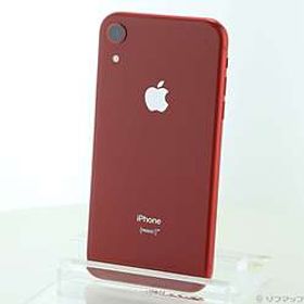 iPhoneXR 64GB プロダクトレッド MT062J／A SIMフリー