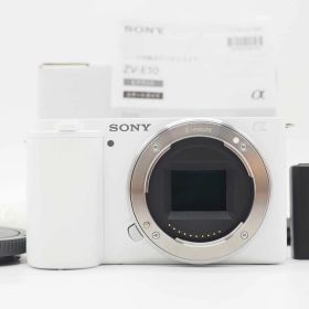 ソニー Sony ZV-E10 24.2MP Digital Camera White 6471 Shots 元箱 [美品] #Z6219A