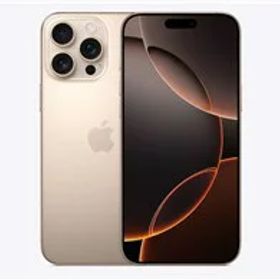 ★アップル / APPLE iPhone 16 Pro Max 256GB SIMフリー MYWJ3J/A [デザートチタニウム] (SIMフリー)【スマートフォン】【送料無料】