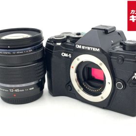 【中古】 【美品】 OM SYSTEM OM-5 12-45mm PRO レンズキット ブラック