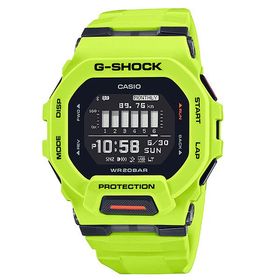 G-SHOCK Gショック G-SQUAD GBD-200 シリーズ スマートフォンリンク カシオ CASIO デジタル 腕時計 イエローグリーン GBD-200-9