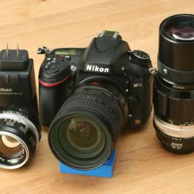 Nikon D610+広角〜望遠、大口径単焦点などレンズ4本