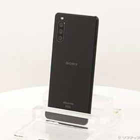 Xperia 10 III 128GB ブラック SO-52B docomoロック解除SIMフリー