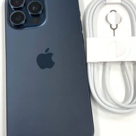 バッテリー87％SIMフリー iPhone15 Pro Max 512GB ブルーチタニウム