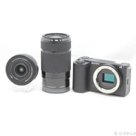 ソフマップ 〔中古品〕 VLOGCAM ZV-E10 II ダブルズームレンズキット ブラック ZV-E10M2X B【276】