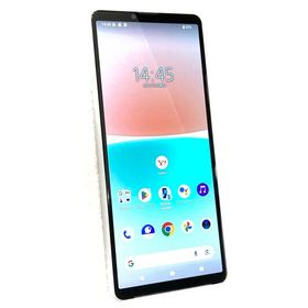 中古 SONY Xperia10 IV 128GB ホワイト A202SO SIMフリー ネットワーク利用制限▲判定 ※難あり※赤ロム保証あります