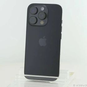 ソフマップ 〔中古品〕 iPhone16 Pro 128GB ブラックチタニウム MYMV3J／A SIMフリー【251】