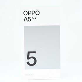 【新品同様】SIMフリーau OPPO A5 5G OPG06 グリーン