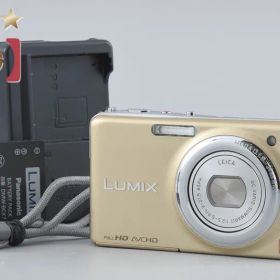【中古】Panasonic パナソニック LUMIX DMC-FX77 レオパードゴールド コンパクトデジタルカメラ
